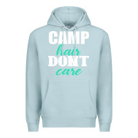Blue Mist Camp Hair Don't Care Black Premium Hoodie - Bettercallsaul