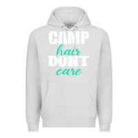 Dove Grey Camp Hair Don't Care Black Premium Hoodie - Bettercallsaul