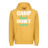 Mustard Camp Hair Don't Care Black Premium Hoodie - Bettercallsaul
