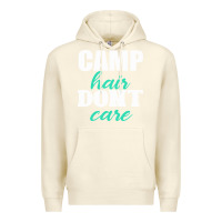 Sandshell Camp Hair Don't Care Black Premium Hoodie - Bettercallsaul