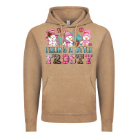 Vintage Coffee feelin' a little frosty Vintage Hoodie - AdoDesignShop