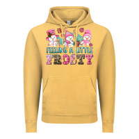 Vintage Mustard feelin' a little frosty Vintage Hoodie - AdoDesignShop