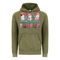 Vintage Olive feelin' a little frosty Vintage Hoodie - AdoDesignShop