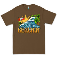 Cacao beachin Premium Tee - texasbilliewilder