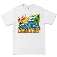 White beachin Premium Tee - texasbilliewilder