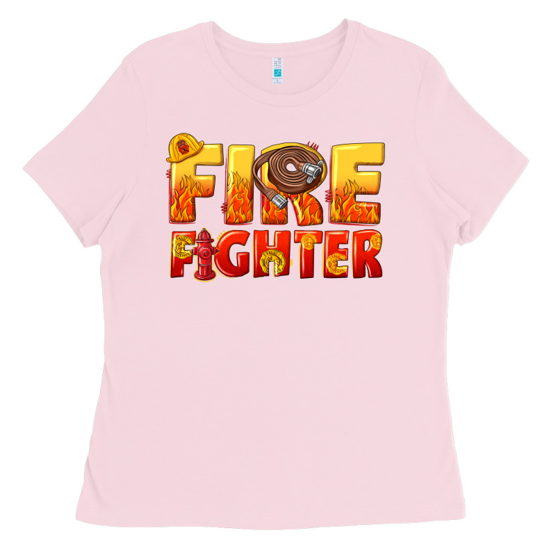 Firefighter Ladies Tee by texasbilliewilder | Teevron