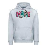Heather Grey hope cancer awareness Urban Hoodie - CowGirlArtShop