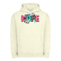 Pigment Pistachio hope cancer awareness Urban Hoodie - CowGirlArtShop