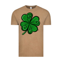 Vintage Coffee St. Patrick's Day Shamrock Vintage Tee - Jasminsmagicworld