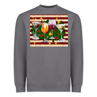 Storm Christmas cocktail Heavyweight Sweatshirt - AdoDesignShop