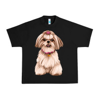 Black shih tzu Urban Heavy Tee - Artiststas