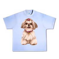 Grape Ice shih tzu Urban Heavy Tee - Artiststas