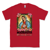 Red madrecita muchas gracias lady of Guadalupe Classic Tee - BarkalooDesign