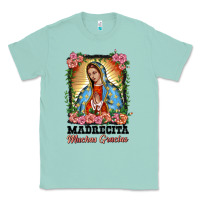 Seafoam madrecita muchas gracias lady of Guadalupe Classic Tee - BarkalooDesign