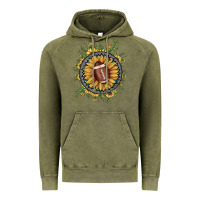 Vintage Olive football gemstone sunflower Vintage Hoodie - JahusDesignShop