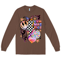Chestnut retro gymnastics Long Sleeve Tee - JahusDesignShop