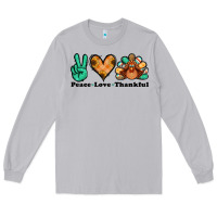 Moon Dust peace love thankful turkey Long Sleeve Tee - Jasminsmagicworld