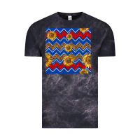 4th Of July Sunflower Seamless  Pattern Vintage Tee | Teevron
