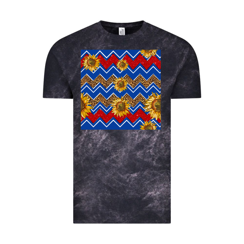 4th Of July Sunflower Seamless  Pattern Vintage Tee by BundleAndBundleShop | Teevron