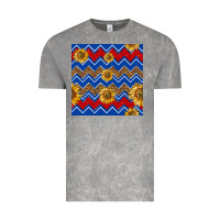 Cloud Rock 4th of july sunflower seamless  pattern Vintage Tee - BundleAndBundleShop