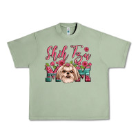 Oil Green shih tzu mom Urban Heavy Tee - Artiststas