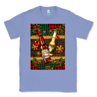 Colony Blue snow and beer bottles Classic Tee - AdoDesignShop
