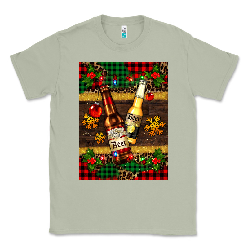 Snow And Beer Bottles Classic Tee by AdoDesignShop | Teevron
