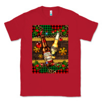 Red snow and beer bottles Classic Tee - AdoDesignShop