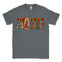 Charcoal Heather madre lady of guadelupe Classic Tee - BarkalooDesign