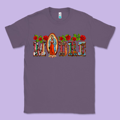 Madre Lady Of Guadelupe Classic Tee Designed By Barkaloodesign