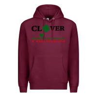 Burgundy Clover Princess Premium Hoodie - Bettercallsaul