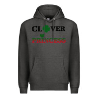 Charcoal Heather Clover Princess Premium Hoodie - Bettercallsaul
