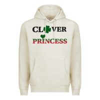Oatmeal Heather Clover Princess Premium Hoodie - Bettercallsaul