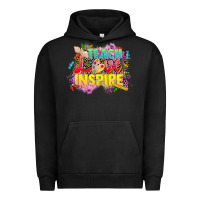 Pigment Black teach love inspire Urban Hoodie - CowGirlArtShop
