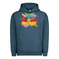 Pigment Midnight Navy teach love inspire Urban Hoodie - CowGirlArtShop