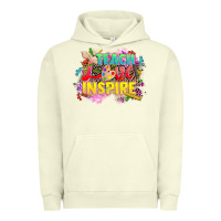 Pigment Pistachio teach love inspire Urban Hoodie - CowGirlArtShop
