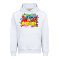 White teach love inspire Urban Hoodie - CowGirlArtShop