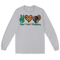 Moon Dust peace love thanksgiving Long Sleeve Tee - Jasminsmagicworld
