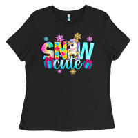 Black snow cute witc unicorn Ladies Tee - Zillion Design Studio