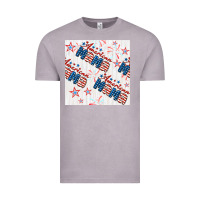 Vintage Zinc american mama seamless pattern Vintage Tee - BundleAndBundleShop