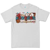 Dove Grey brother baseball Premium Tee - Zillion Design Studio