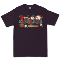 Plum brother baseball Premium Tee - Zillion Design Studio