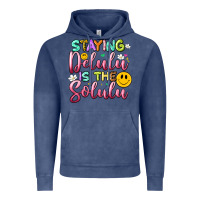 Vintage Denim staying delulu is the solulu Vintage Hoodie - Artiststas