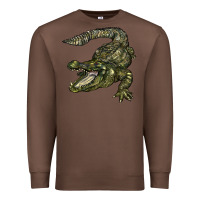 Chestnut alligator Premium Sweatshirt - BarkalooDesign