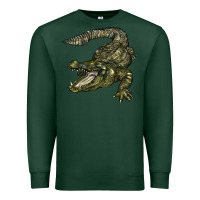 Sports Green alligator Premium Sweatshirt - BarkalooDesign