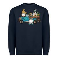 Navy western gnomes truck sunflowers cactus gemstone leopard glitter serape Heavyweight Sweatshirt - Artiststas