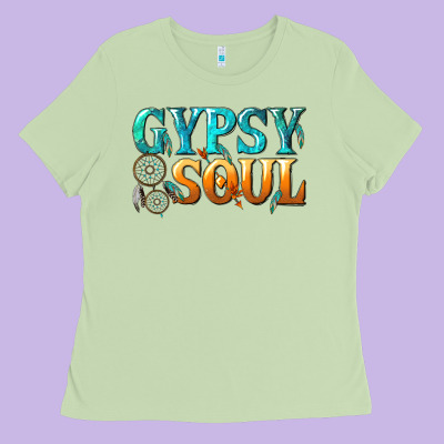 Gypsy Soul Ladies Tee Designed By Texasbilliewilder