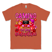 Copper Gaming is My Valentine Classic Tee - CowhideDigitalArt