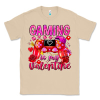 Mushroom Gaming is My Valentine Classic Tee - CowhideDigitalArt