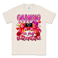 Natural Gaming is My Valentine Classic Tee - CowhideDigitalArt